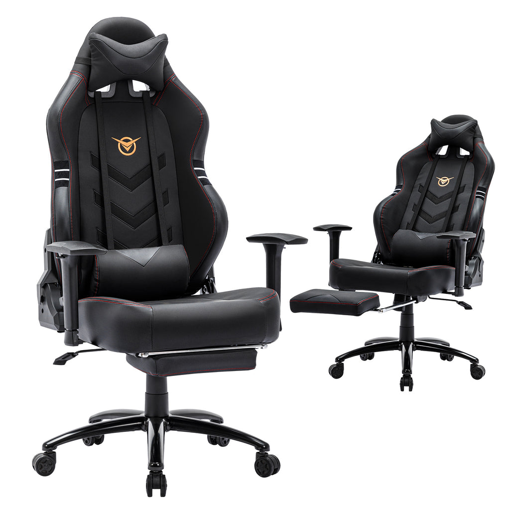 Gaming Chair 350lbs Racing Computer Gaming Chair