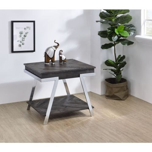 Roma - End Table - Brown