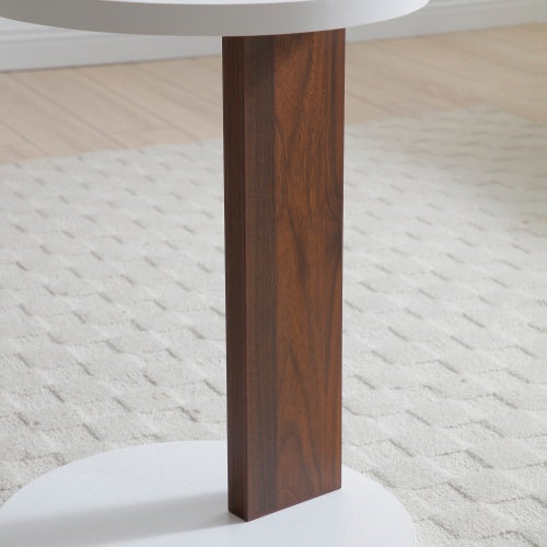 End Table, Small Side Table For Couch, Sofa Table With Wood Frame For Living Room, Bedroom, Bedside, Rustic