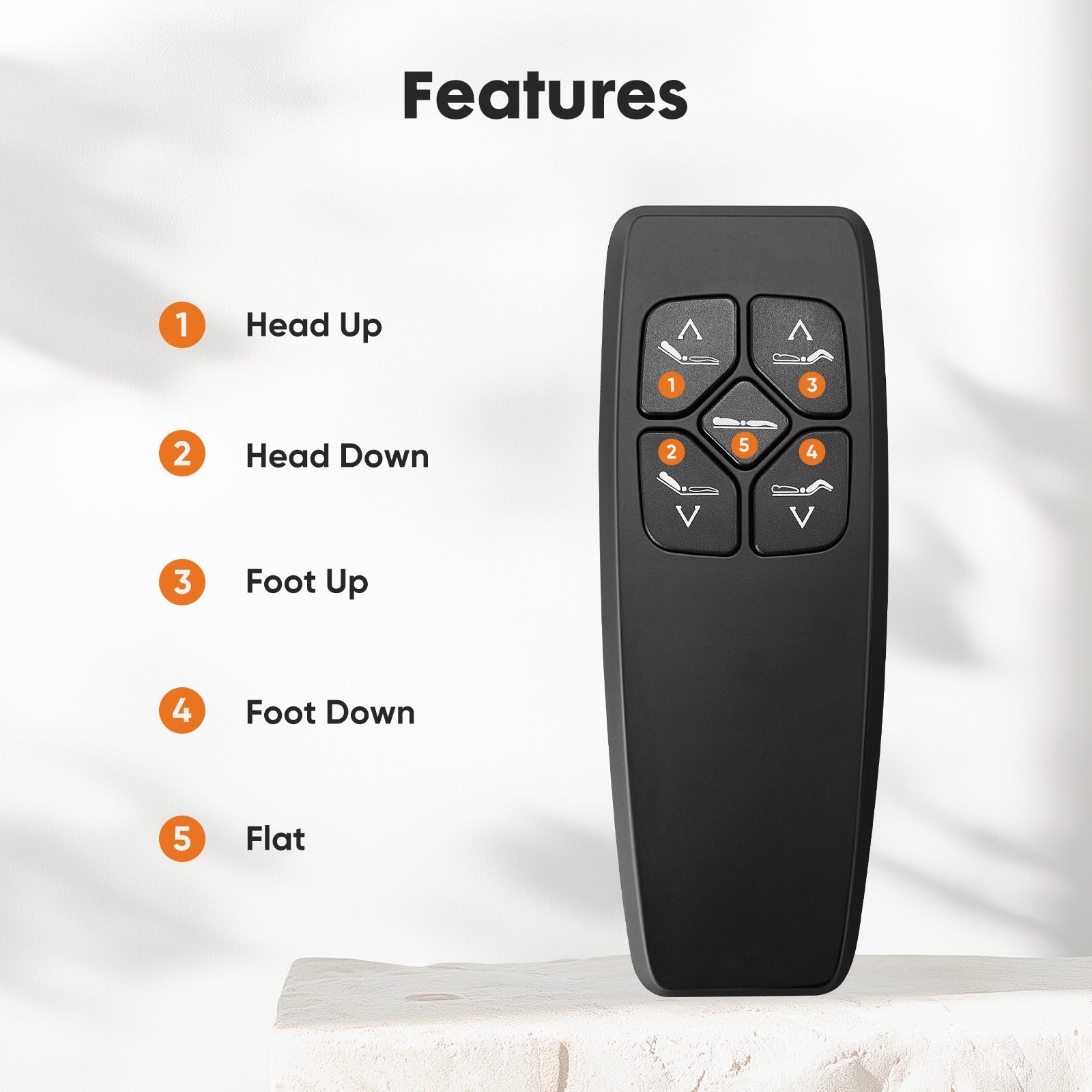 Frame Electric Bed Fully Functional Bed Frame With Wireless Remote Control