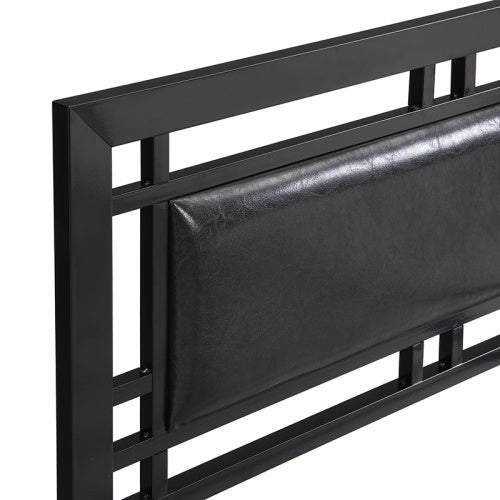 Twin Size Metal Bed Sturdy System Metal Bed Frame ,Modern Style And Comfort To Any Bedroom