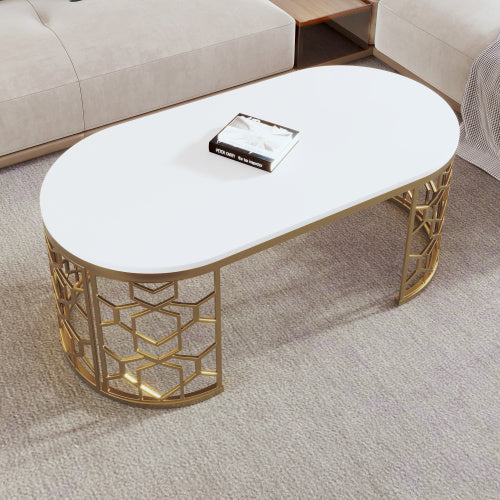 Coffee Table Oval Shaped
