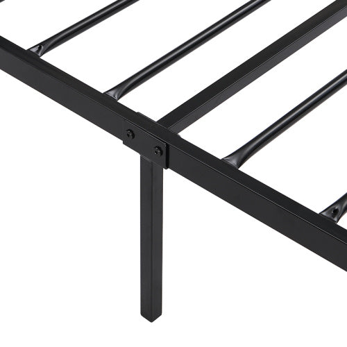 Twin Size Metal Bed Sturdy System Metal Bed Frame ,Modern Style And Comfort To Any Bedroom
