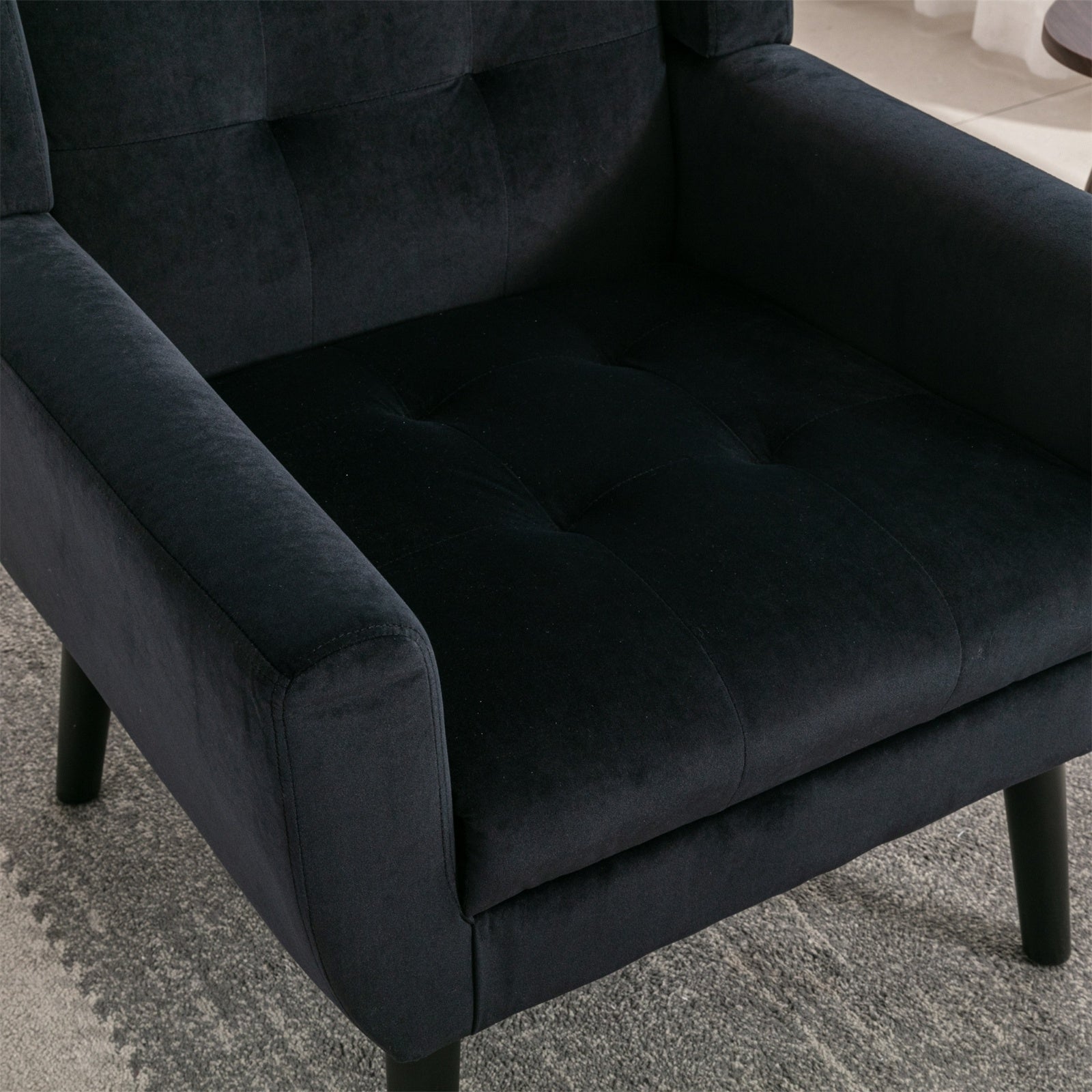 ARMCHAIR Modern Soft Velvet Ergonomic Accent Chair For Living Room, Bedroom - Home Chair