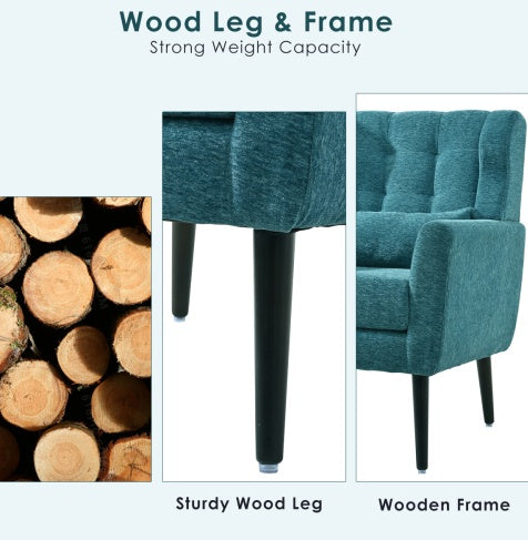 ARMCHAIR Modern Upholstered Chairs Living Room, Bedroom,
