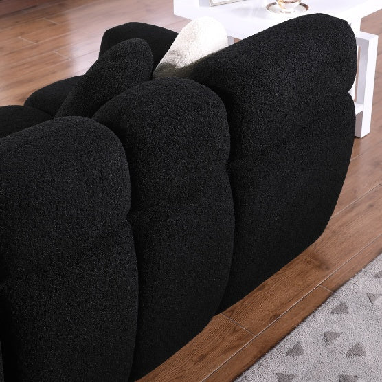 Sofa Negro Home Comfort Sofa Black