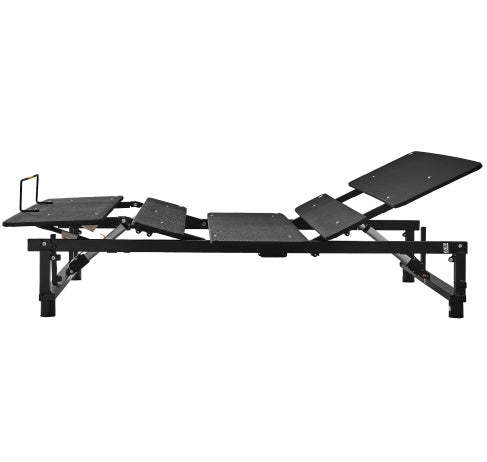 Frame Adjustable Bed Base Frame Queen Bed Frame With Head And Foot Incline Wireless Remote Zero Gravity Quiet Motor Black Queen
