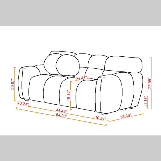 Sofa Negro Home Comfort Sofa Black