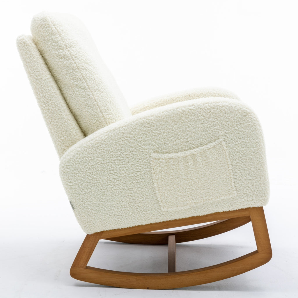 Mecedora COOLMORE Living Room Comfortable Rocking Chair Living Room Chair