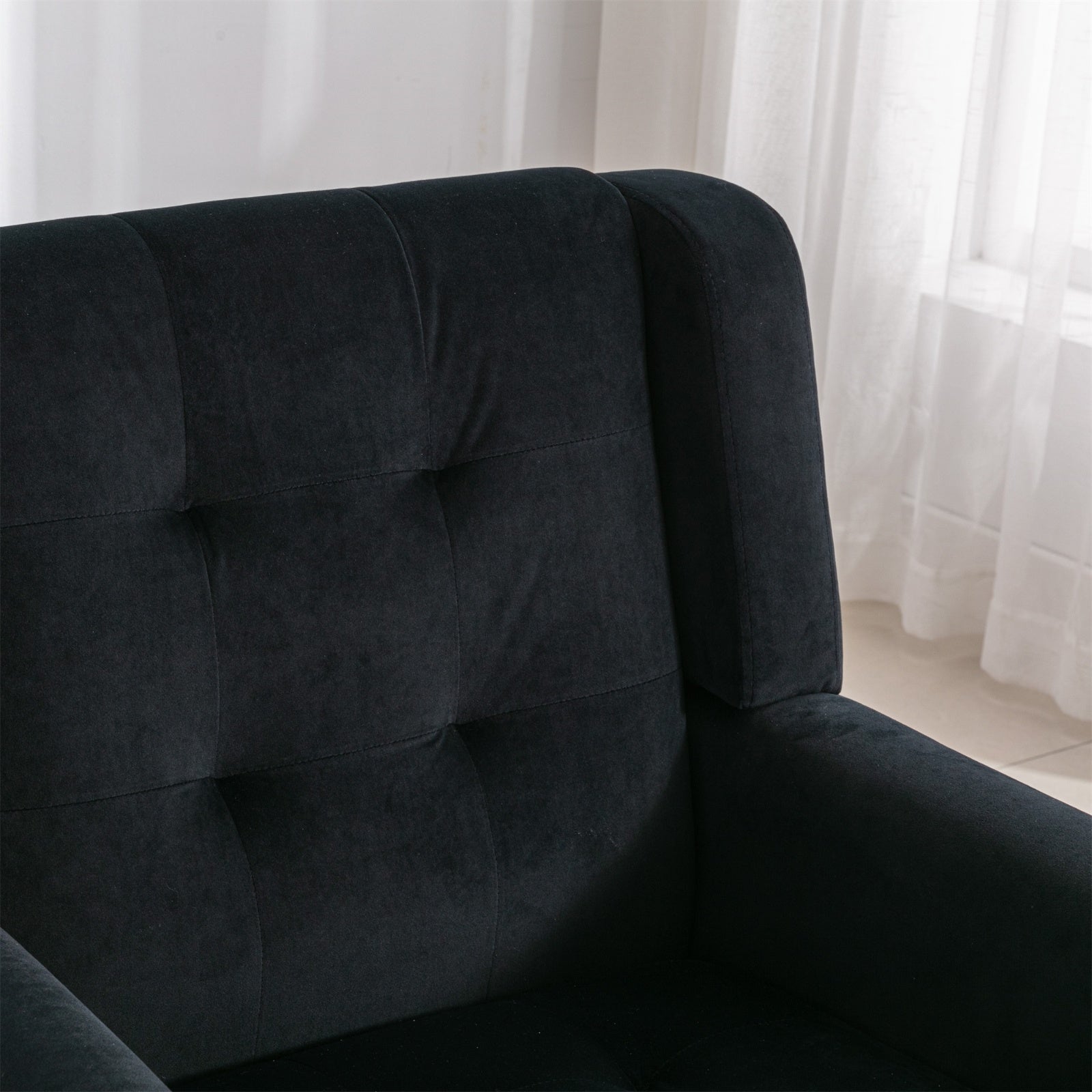 ARMCHAIR Modern Soft Velvet Ergonomic Accent Chair For Living Room, Bedroom - Home Chair