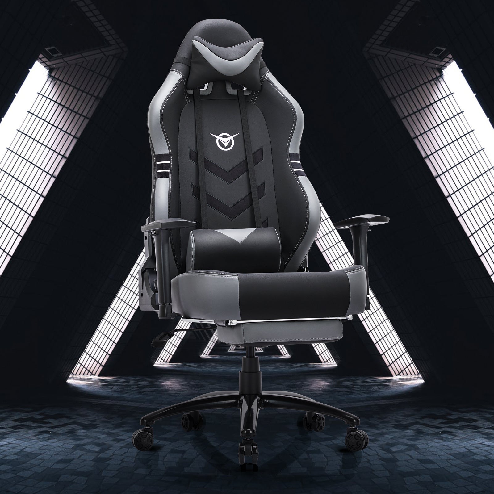Gaming Chair 350lbs Racing Computer Gaming Chair