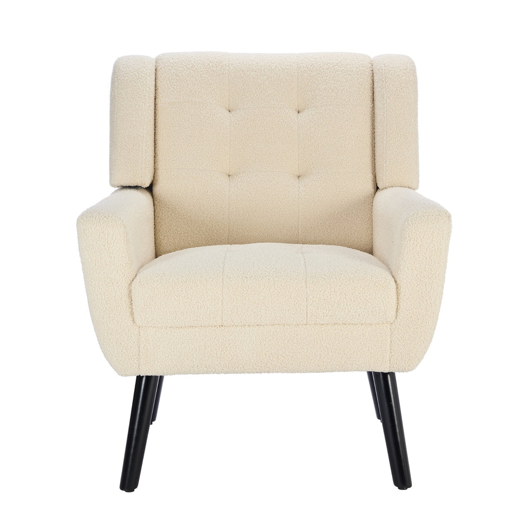 Butacas ARMCHAIR Modern Soft Teddy Material Ergonomics Accent Chair Living Room Chair Bedroom Chair Home confortable chair sillones