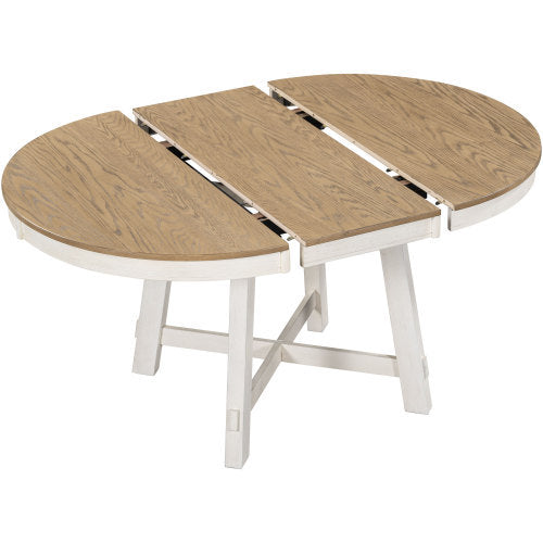 Juego de comedor 5-piece Farmhouse Wooden Dining Table Set
