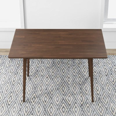 Mary Modern Style Solid Wood Rectangular Dining Kitchen Table