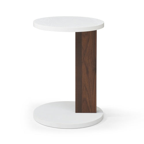 End Table, Small Side Table For Couch, Sofa Table With Wood Frame For Living Room, Bedroom, Bedside, Rustic