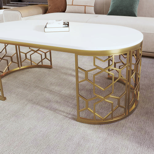 Coffee Table Oval Shaped