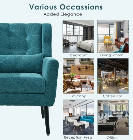 ARMCHAIR Modern Upholstered Chairs Living Room, Bedroom,