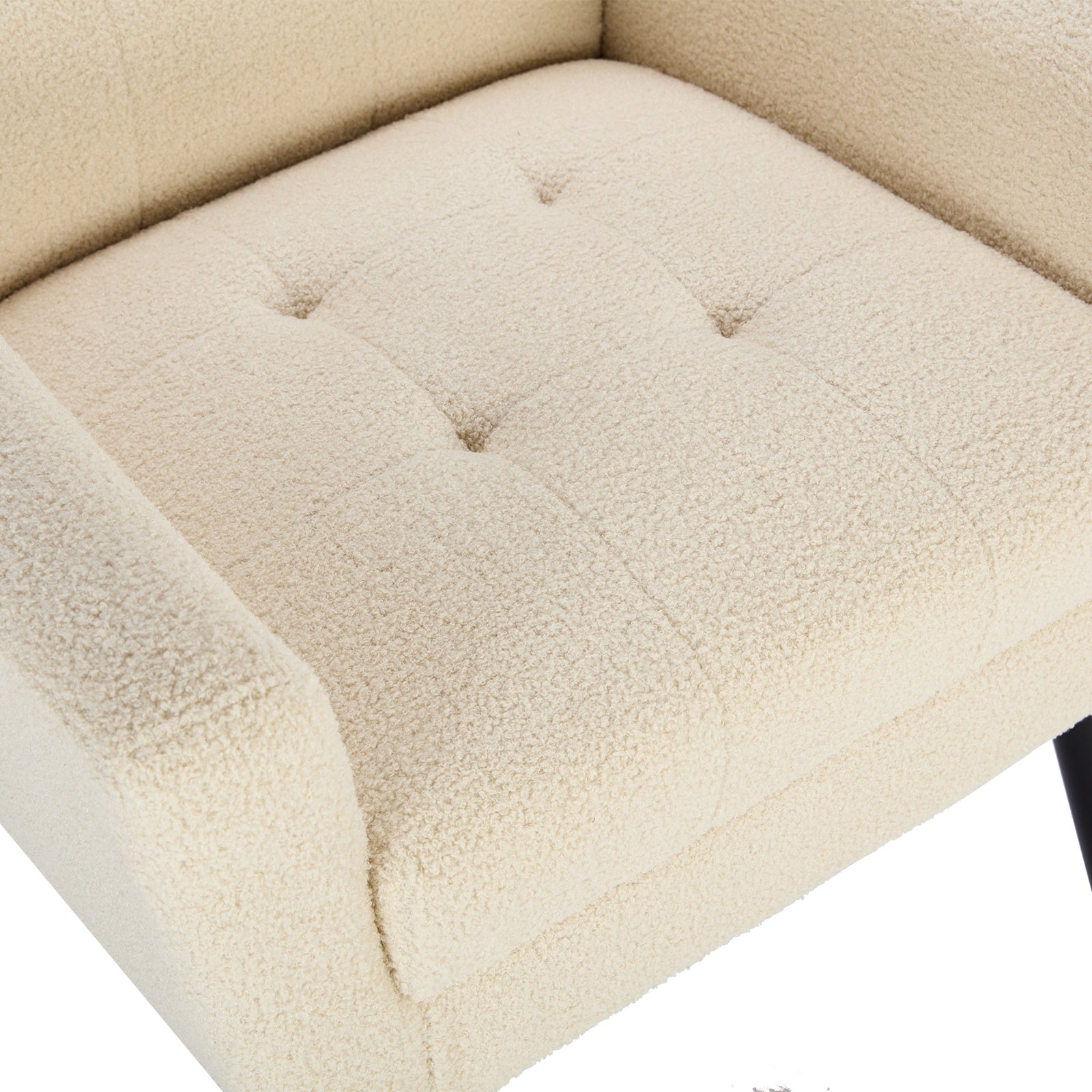 Butacas ARMCHAIR Modern Soft Teddy Material Ergonomics Accent Chair Living Room Chair Bedroom Chair Home confortable chair sillones