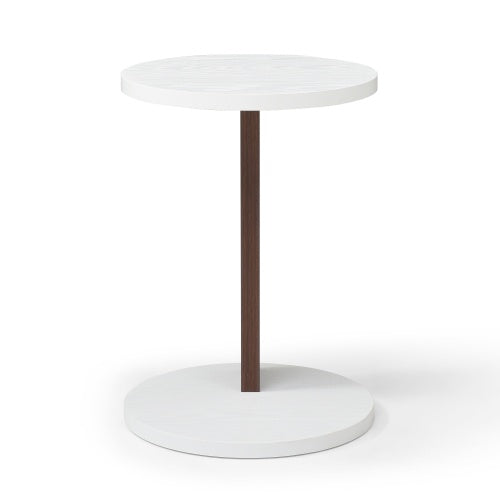 End Table, Small Side Table For Couch, Sofa Table With Wood Frame For Living Room, Bedroom, Bedside, Rustic